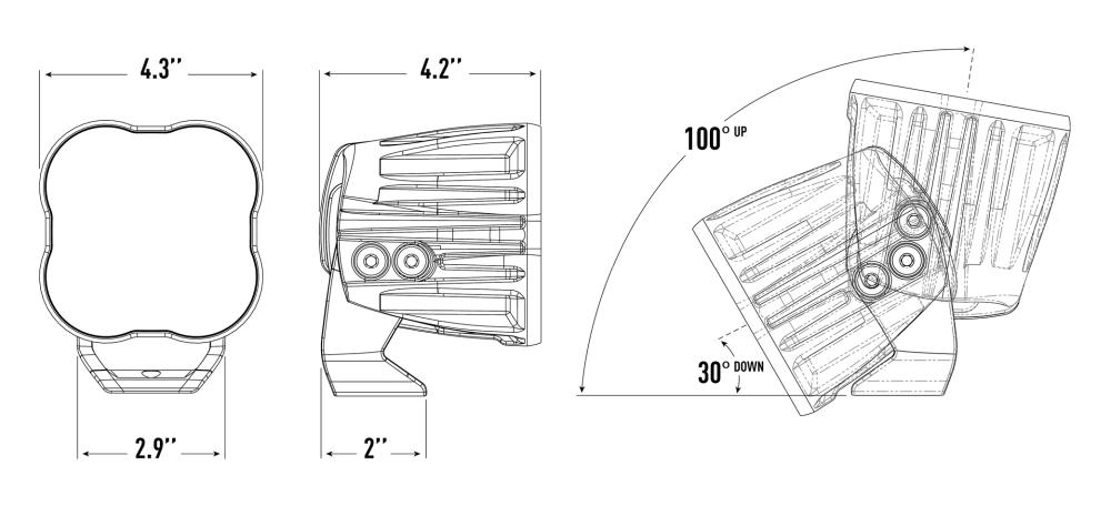 RP Hyperspot '' dimensions diagram
