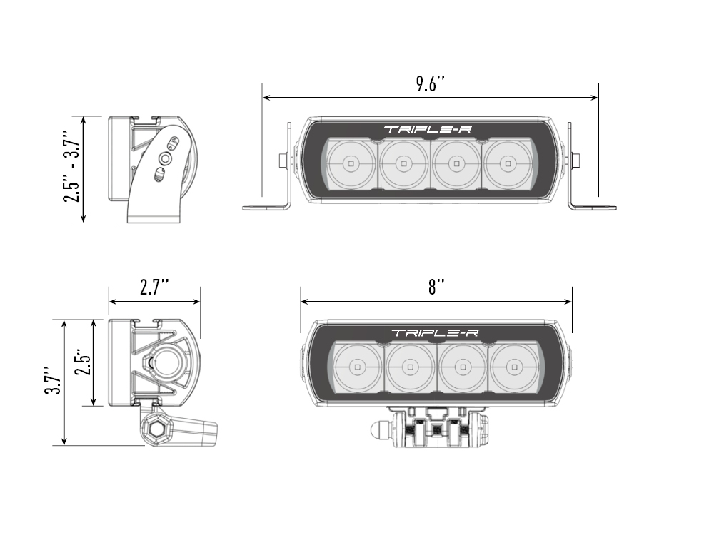 >ST 4 Evolution dimensions diagram