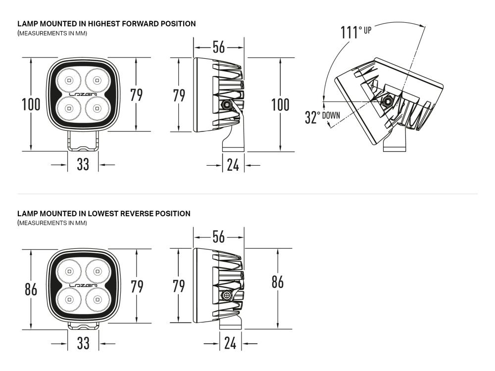 Utility-25 dimensions diagram