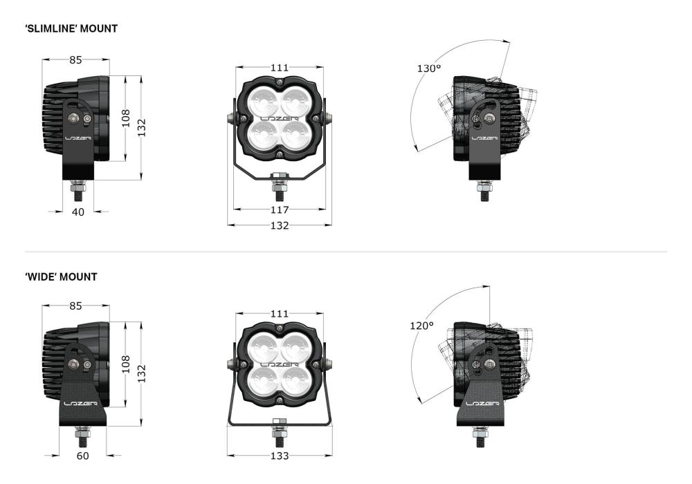 Utility-45 dimensions diagram
