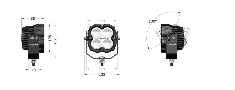 Utility-45 dimensions diagram