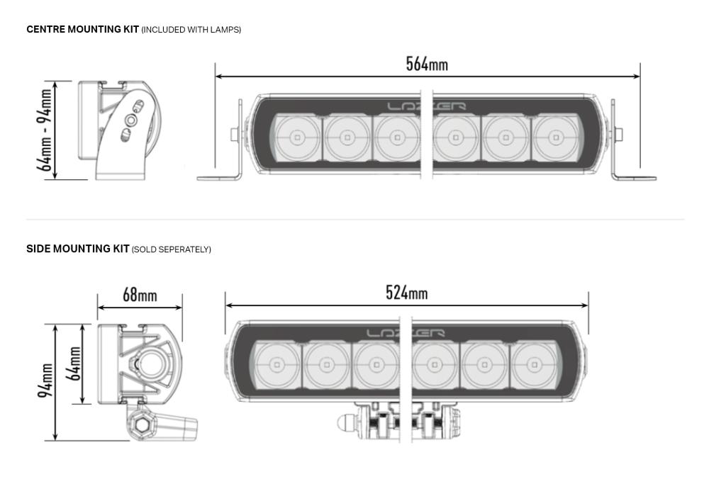 ST12 dimensions diagram