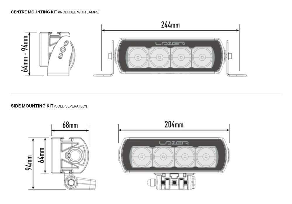 ST2 dimensions diagram