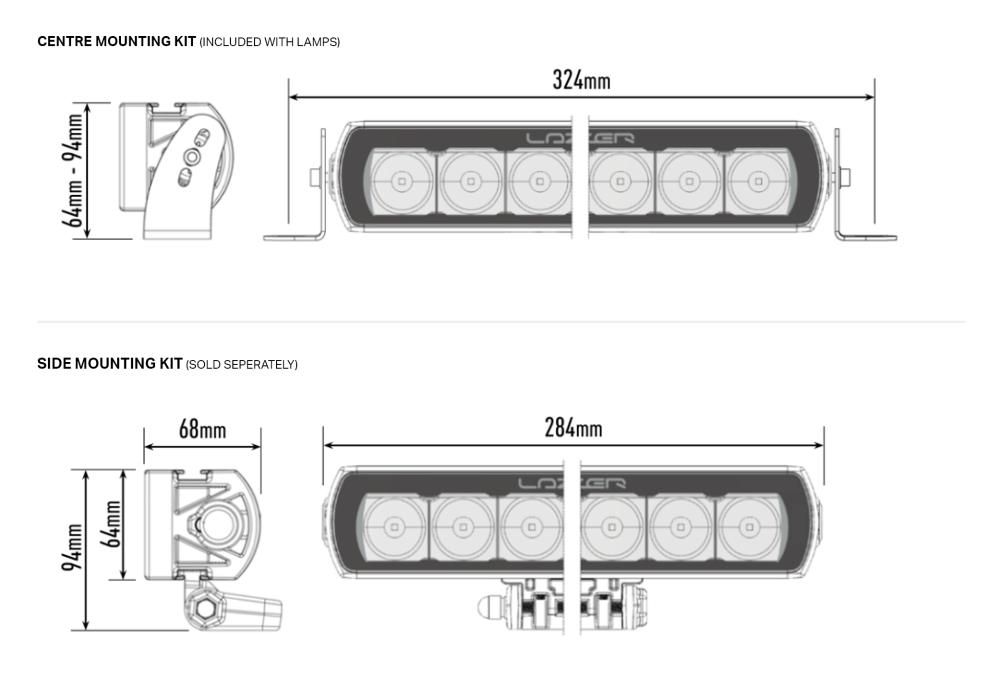 ST6 dimensions diagram