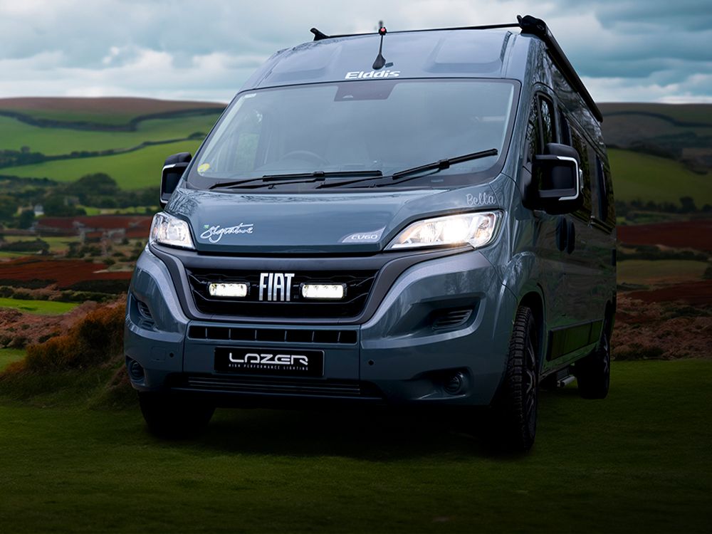 Fiat Ducato (2022+) - system montażu w fabrycznym grillu