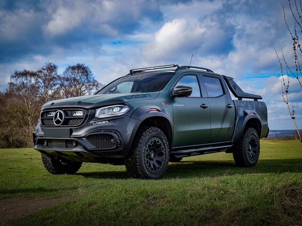 ZESTAW DO MONTAŻU NA DACHU Mercedes X-Class (Z RELINGAMI DACHOWYMI)