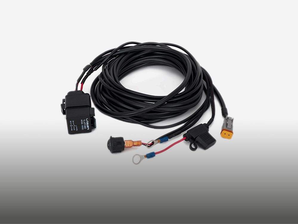 Single-Lamp Wiring Kit (Utility Series/Carbon-2, 12V)