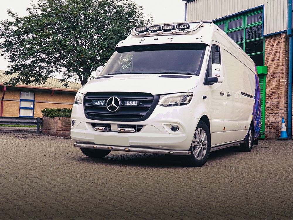 Lazerlamps Mercedes Sprinter 18 Grille Kit