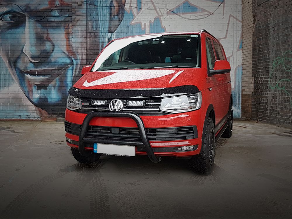 VW T6 Highline system montażu w fabrycznym grillu - Triple-R 750