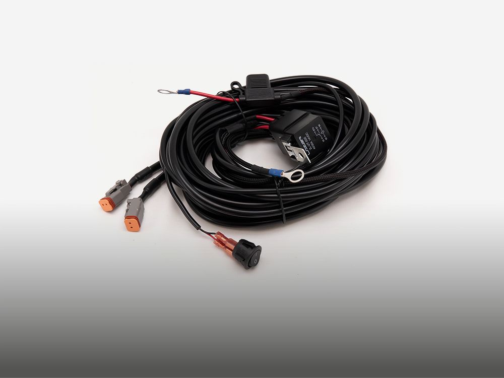 Two-Lamp Wiring Kit (Deutsch DT - 2 Pin, 12V)