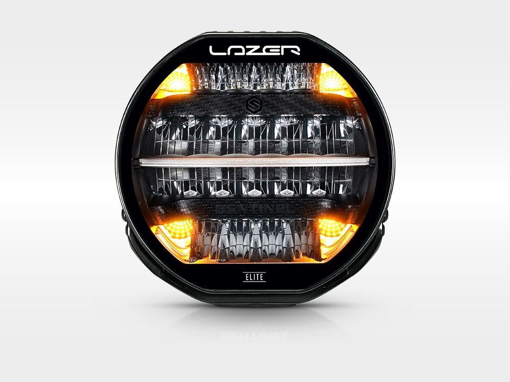 Lazerlamps: Sentinel 9'' Elite with Position Light (Black)