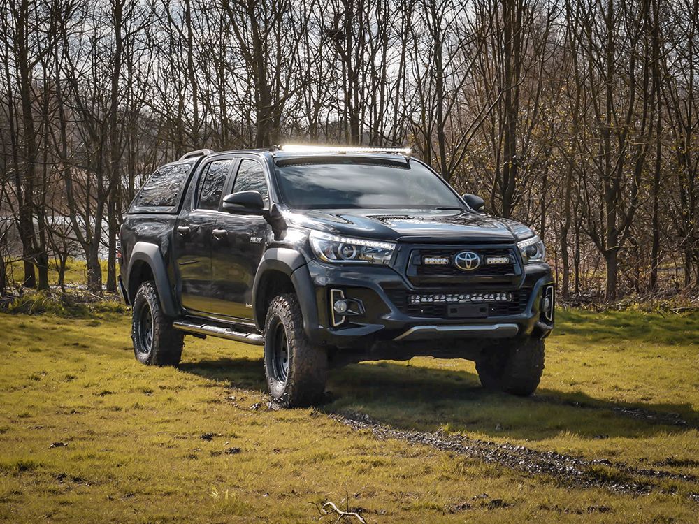 Lazerlamps Toyota Hilux 2015 Roof Mounting Kit without Roof Rails