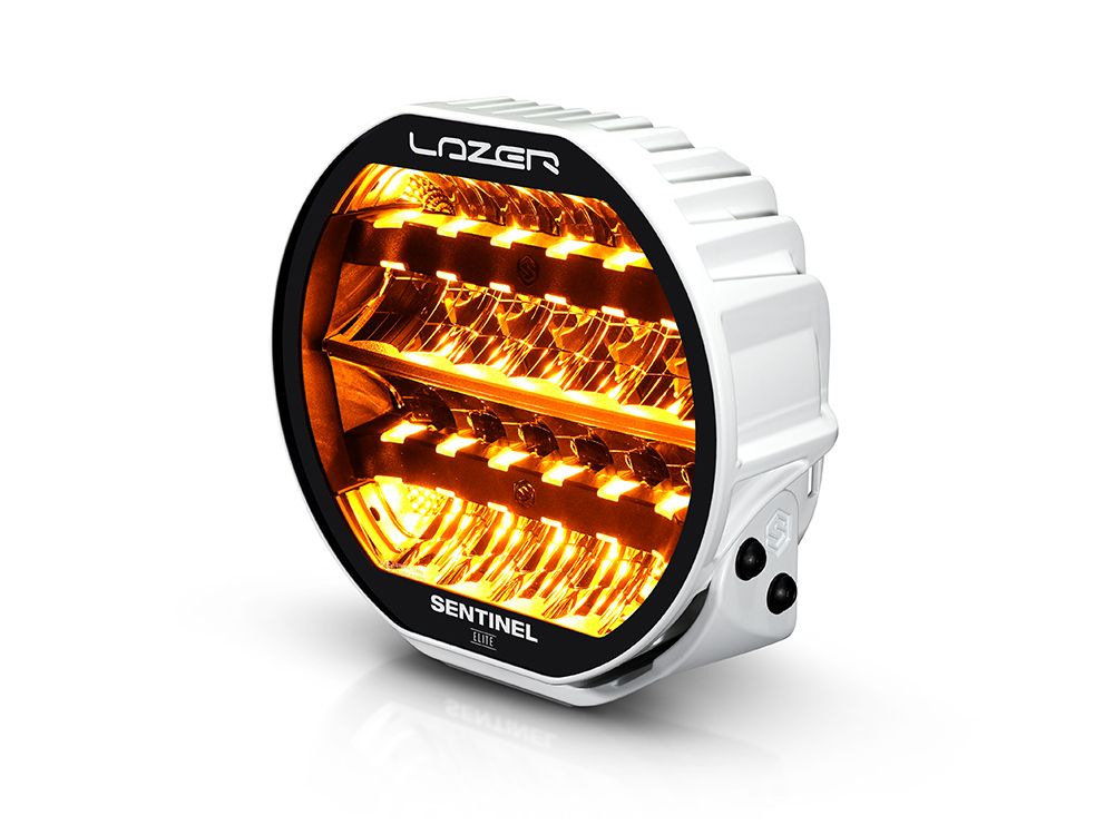 Lazerlamps: Sentinel 9” Elite with Position Light - Gen2 (White)