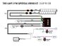 Kit de câblage deux lampes (3-broches, Superseal, 12V)
