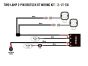 Kit de câblage deux lampes (2-broches, Deutsch DT, 12V)