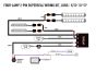 Kit de câblage quatre lampes (2-broches, Superseal, 12V) 
