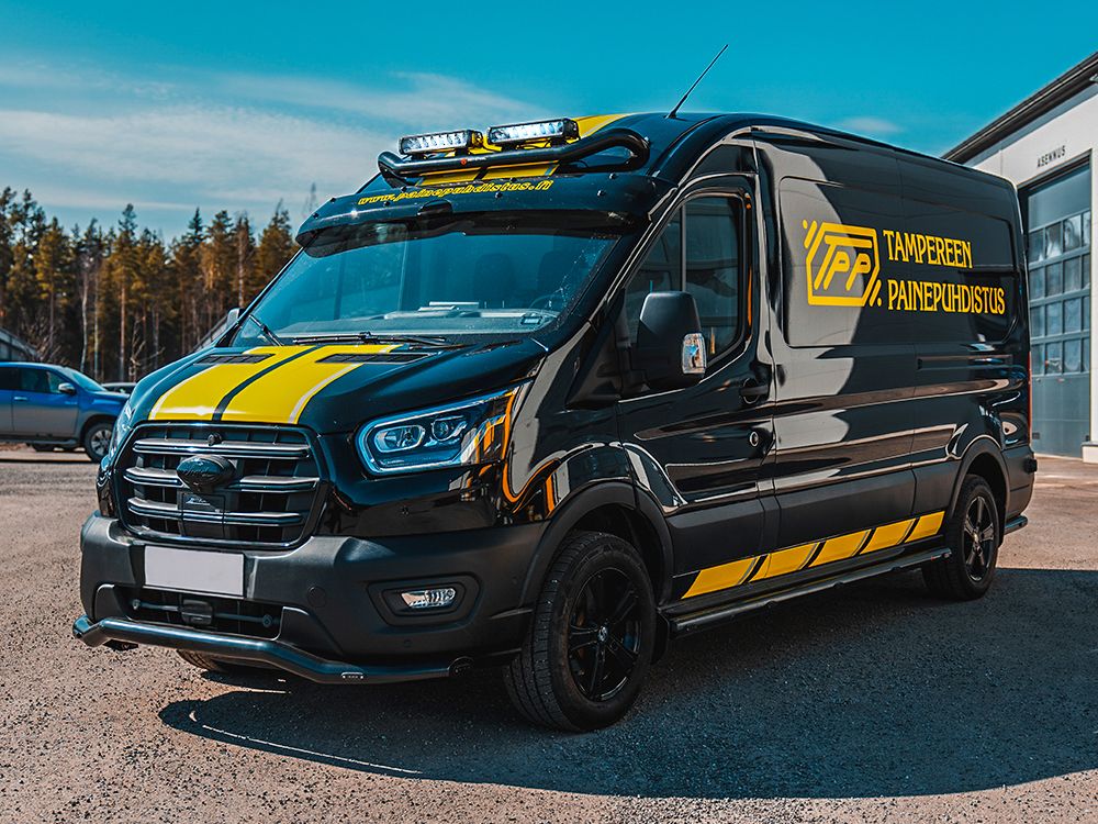 Photo showing the lamp installed in a typical setting, demonstrating its placement, angle, and lighting effect in real-world use.