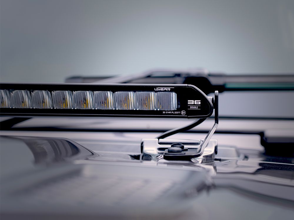 Photo showing the lamp installed in a typical setting, demonstrating its placement, angle, and lighting effect in real-world use.