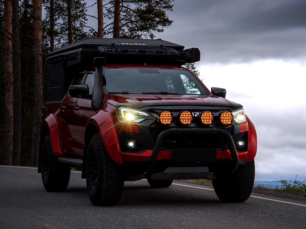 Lazer Sentinel 7 Elite+ - instalace na voze Isuzu D-Max